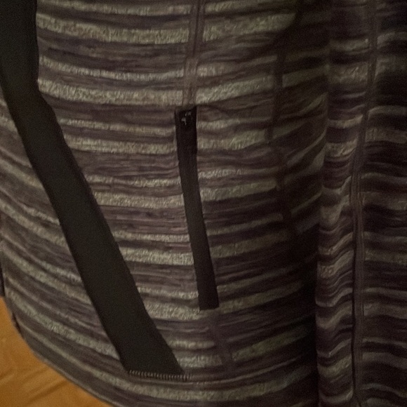 Lululemon Stride Jacket Black Stripes Galore / Black - Picture 5 of 12